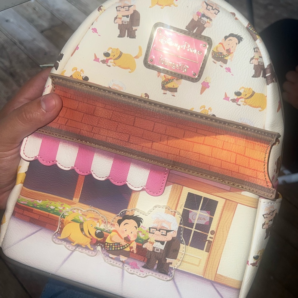 Disney Parks Loungefly UP - Carl Doug Kevin Mini Backpack